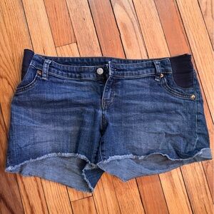 Maternity Denim Cutoff Shorts